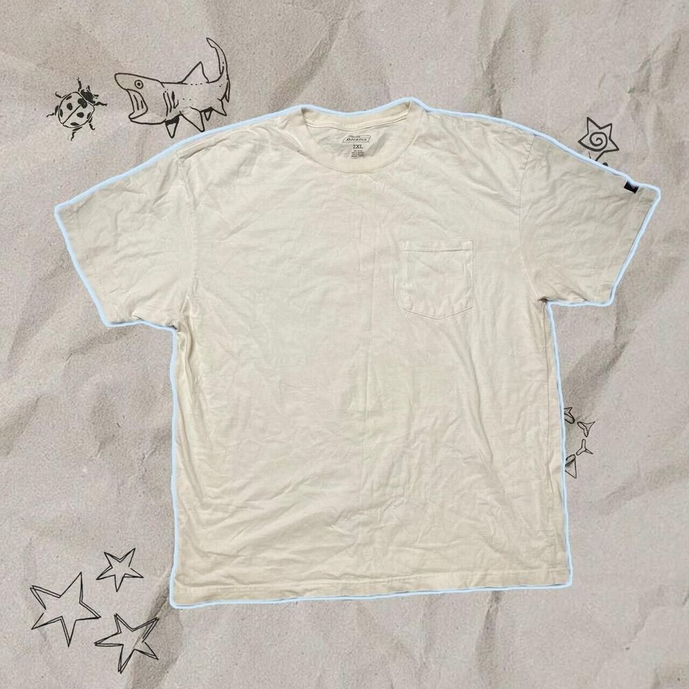 Dickies White Tee - Size 2XL
